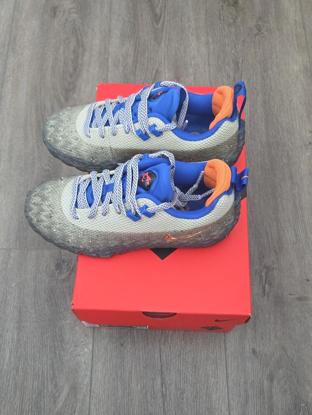 Nike ST Charge (Cade Cunningham)  Rugged In Rattan/Hyoer Royal M4 Women 5.5